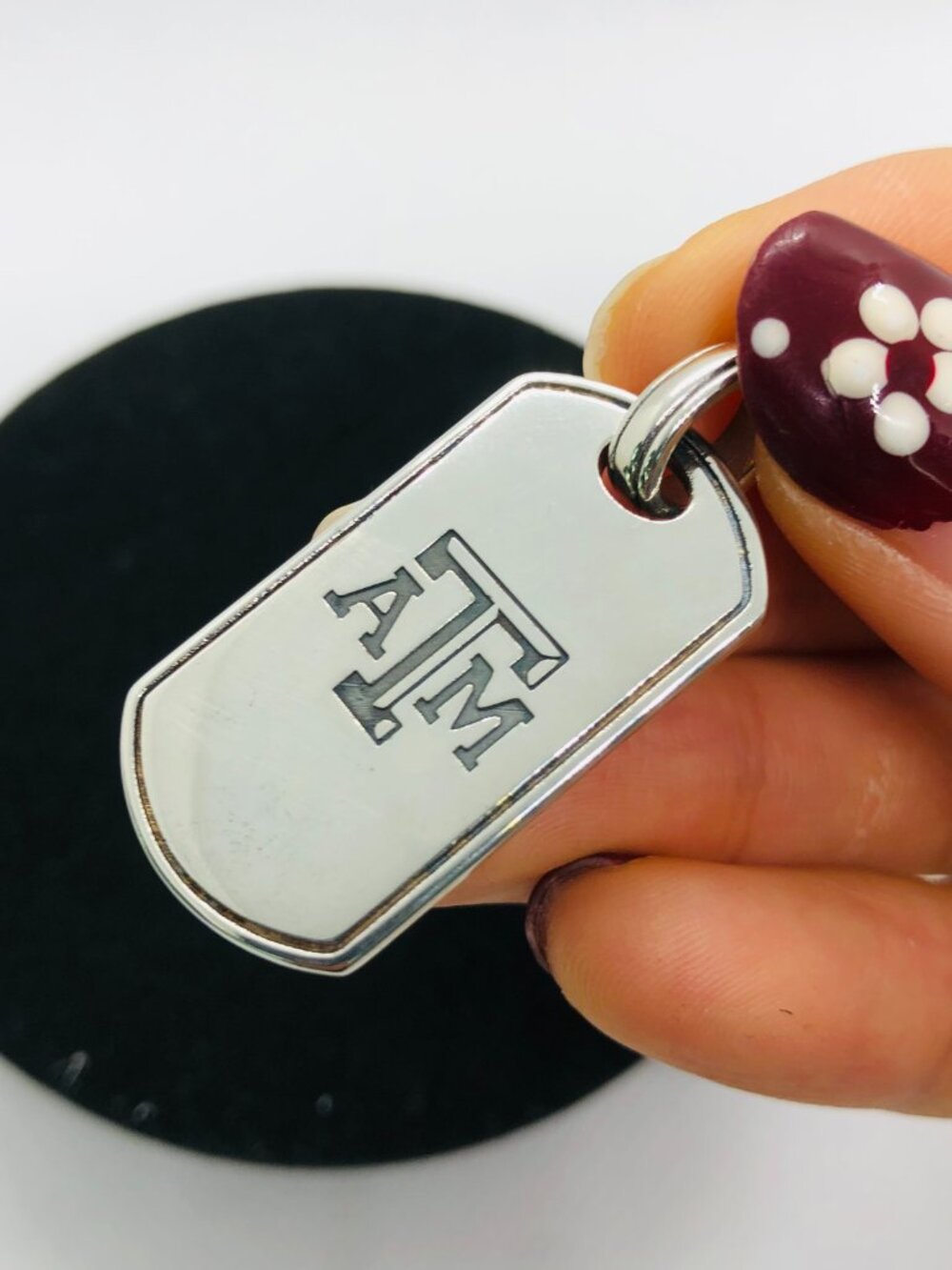 James Avery Texas A&M University Classic Tag Pendant